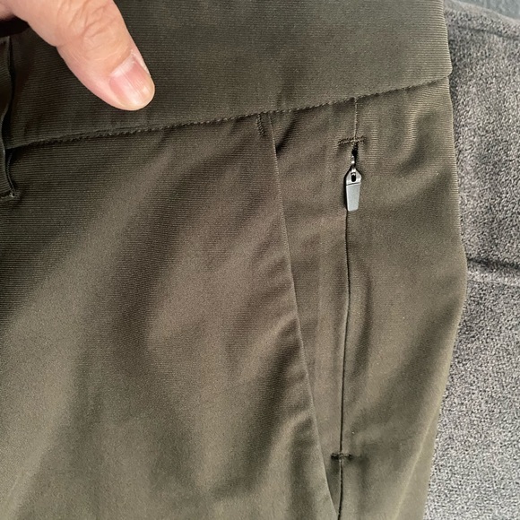 Lululemon Women's Casual Olive Green Pants in Size 8 - Picture 3 of 9